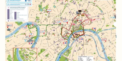 Moskva mapa de ônibus